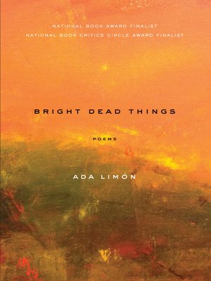 bright dead things poet limon bright dead things poet limon